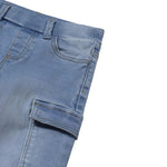 Mayoral Jeans Tinta Unita con Tasconi per Neonato 1578 AZZURRO MAYORAL 