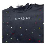 Gaelle T-Shirt Tinta Unita con Brillantini per Bambina 2746MY00410 NERO GAELLE 
