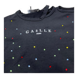 Gaelle T-Shirt Tinta Unita con Brillantini per Bambina 2746MY00410 NERO GAELLE 