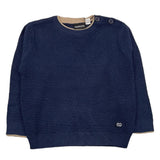 SARABANDA maglia girocollo tinta unita Blu per Neonato 0A022N BLU SARABANDA 