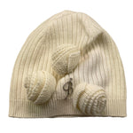 MISS BLUMARINE cappello tinta unita con rose Panna per Bambina IF3182 PANNA MISS BLUMARINE 