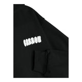 BARROW KIDS felpa chiusa con cappuccio tint unita cn applicazioni Nero per Bambina F3BKJGHS075 NERO BARROW KIDS 