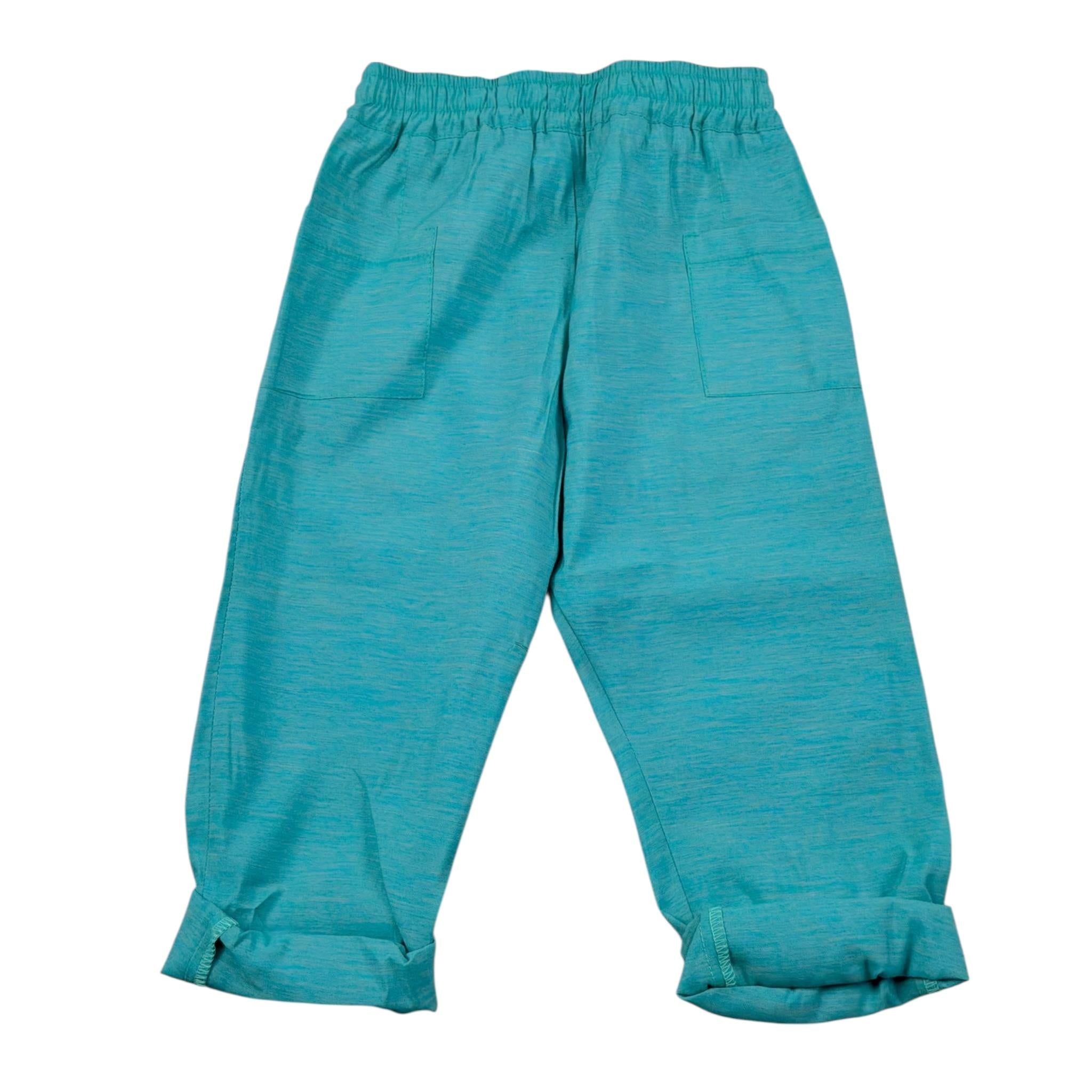 Daniele Alessandrini Pantalone Tinta Unita con Elastico In Vita per Bambino 1295P00017J VERDE DANIELE ALESSANDRINI 