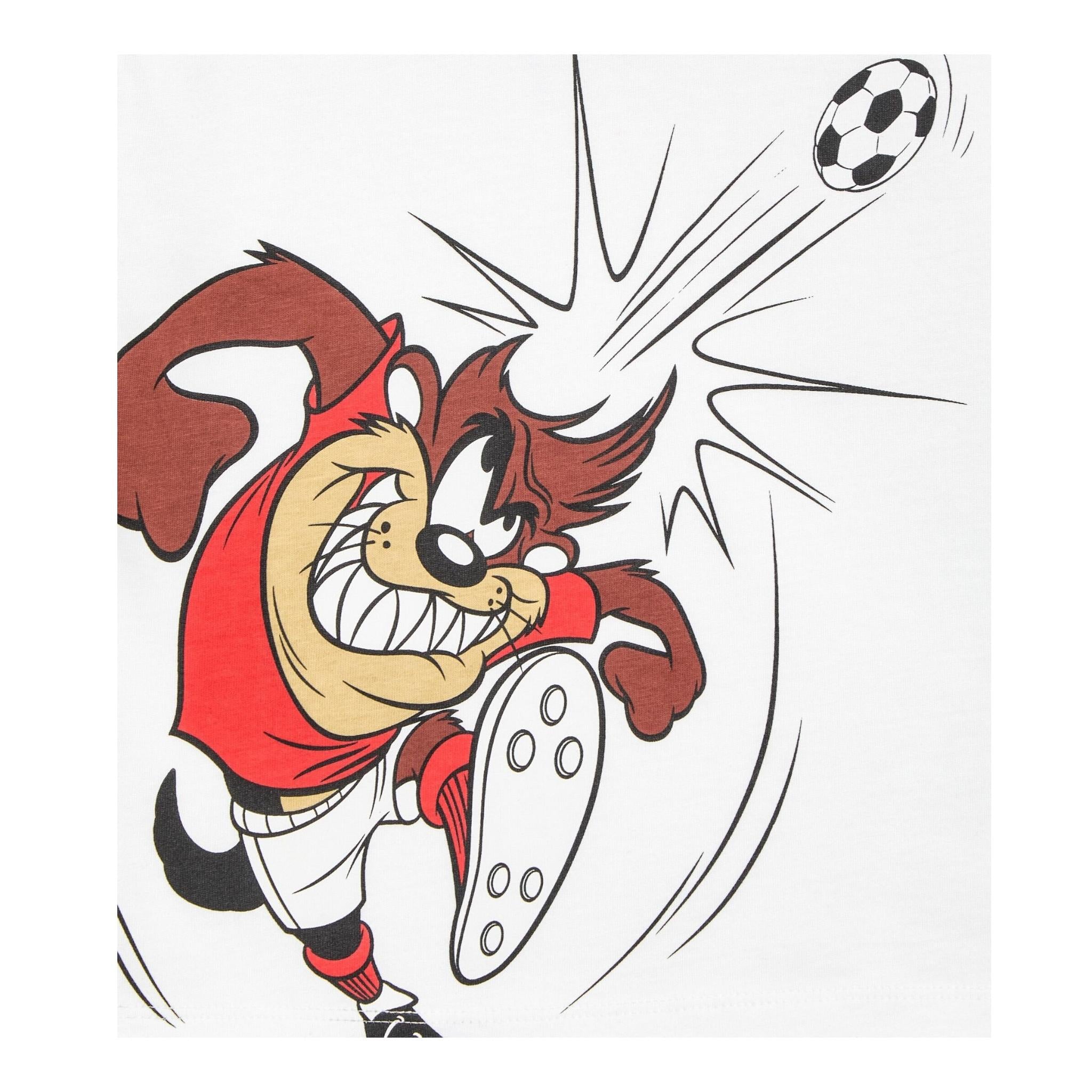 DIADORA t-shirt girocollo tinta unita stampa looney tunes Bianco per Bambino 50218094901 BIANCO DIADORA 