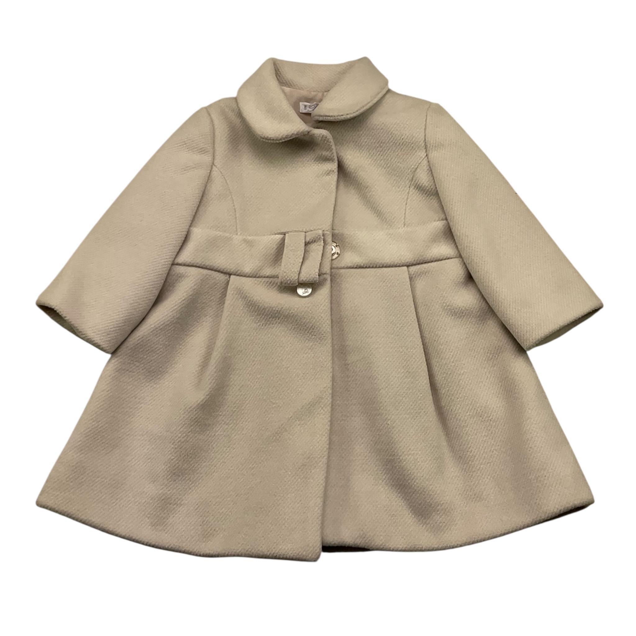 BARCELLINO cappotto tinta unita Beige per Neonata 4285 BEIGE BARCELLINO 