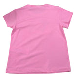 Liu Jo T-Shirt Girocollo Tinta Unita con Brillantini per Neonata KA5021XX ROSA LIU JO 