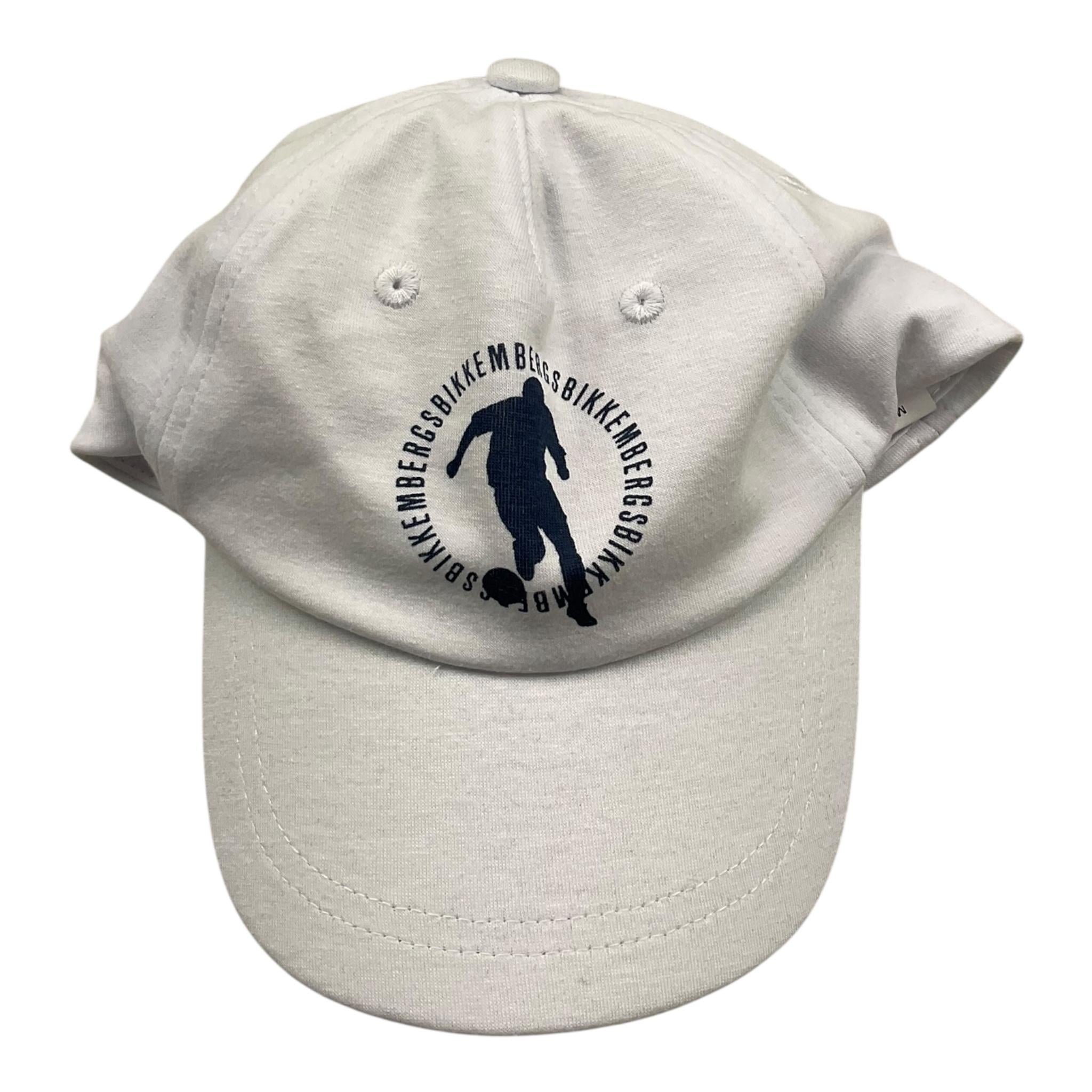 Bikkembergs Berretto Tinta Unita con Logo per Bambino BK2464 BIANCO BiKKEMBERGS 