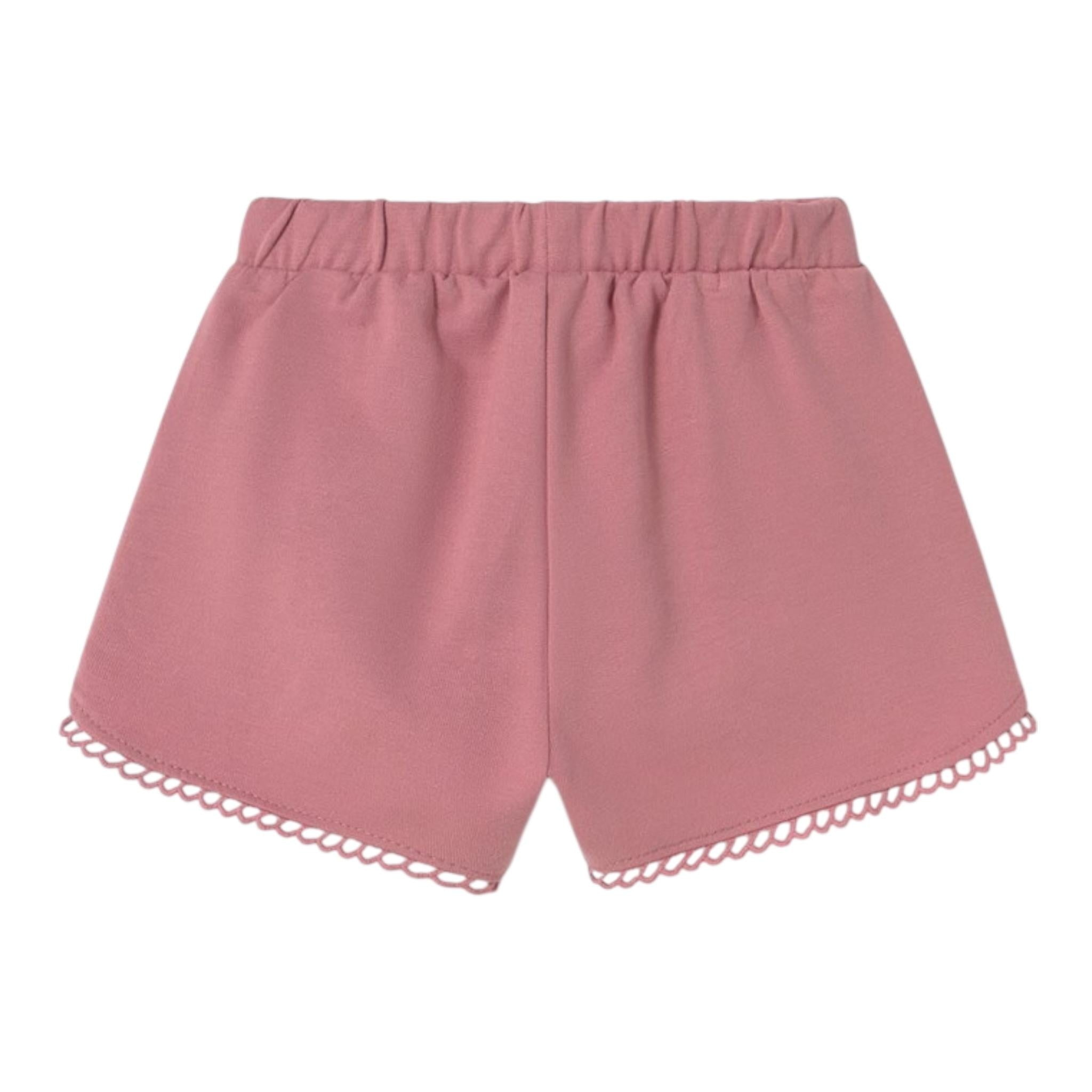 Mayoral Short Tinta Unita con Trafori per Neonata 603 ROSA MAYORAL 