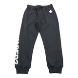 DSQUARED2 pantalone modello tuta tinta unita con stampa Nero per Bambino DQ0778 NERO DSQUARED2 