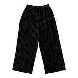 LIU JO pantalone tinta unita modello a palazzo Nero per Neonata KF4137J4529N NERO LIU JO 