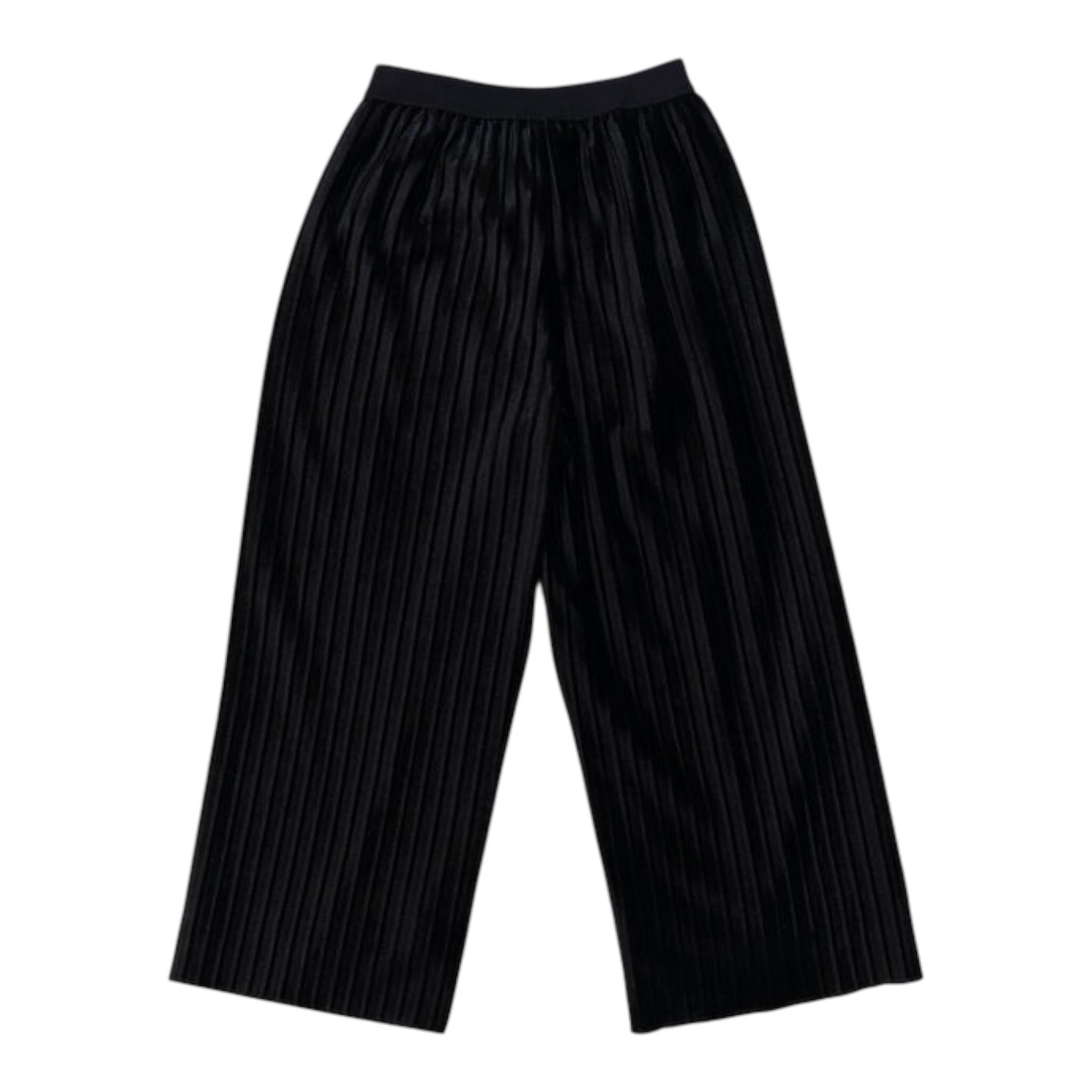 LIU JO pantalone tinta unita modello a palazzo Nero per Neonata KF4137J4529N NERO LIU JO 