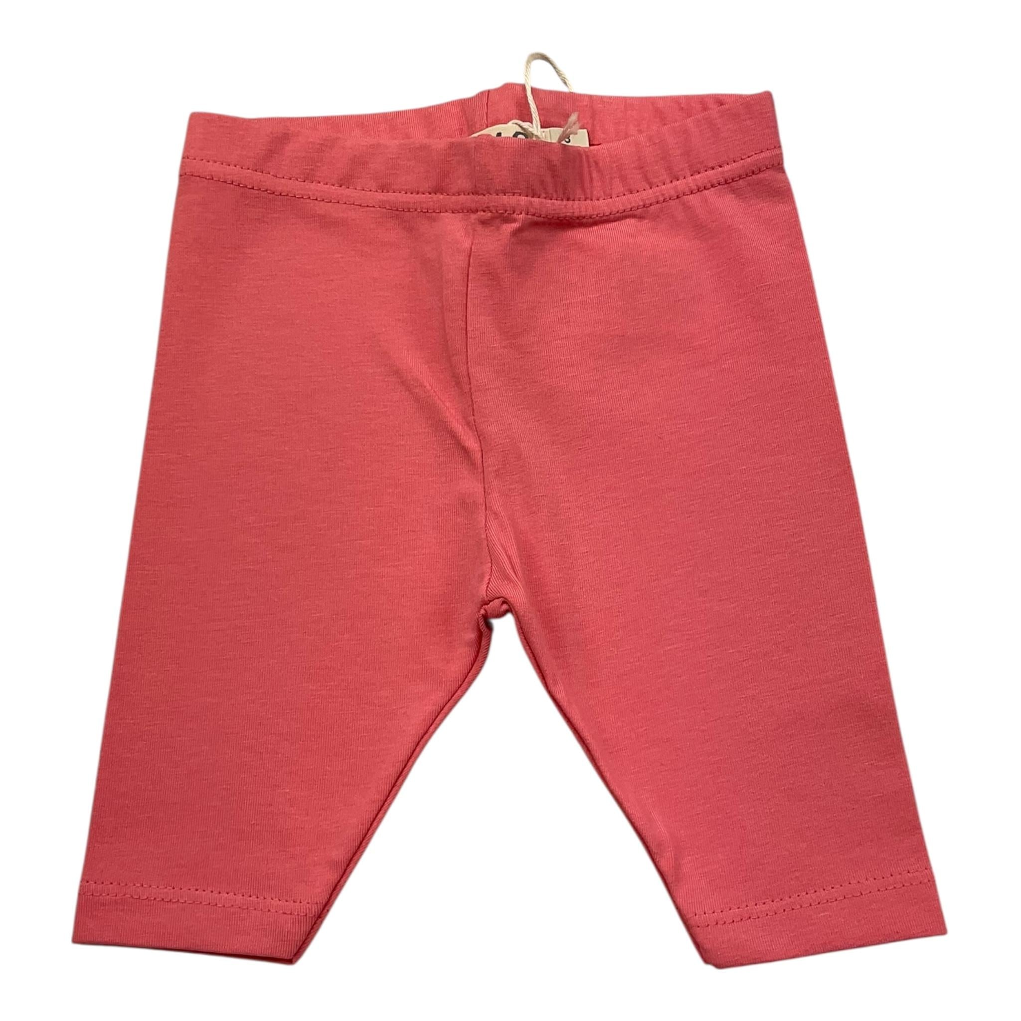 3 Pommes Leggins Tinta Unita per Neonata 3F24002 CORALLO 3 POMMES 