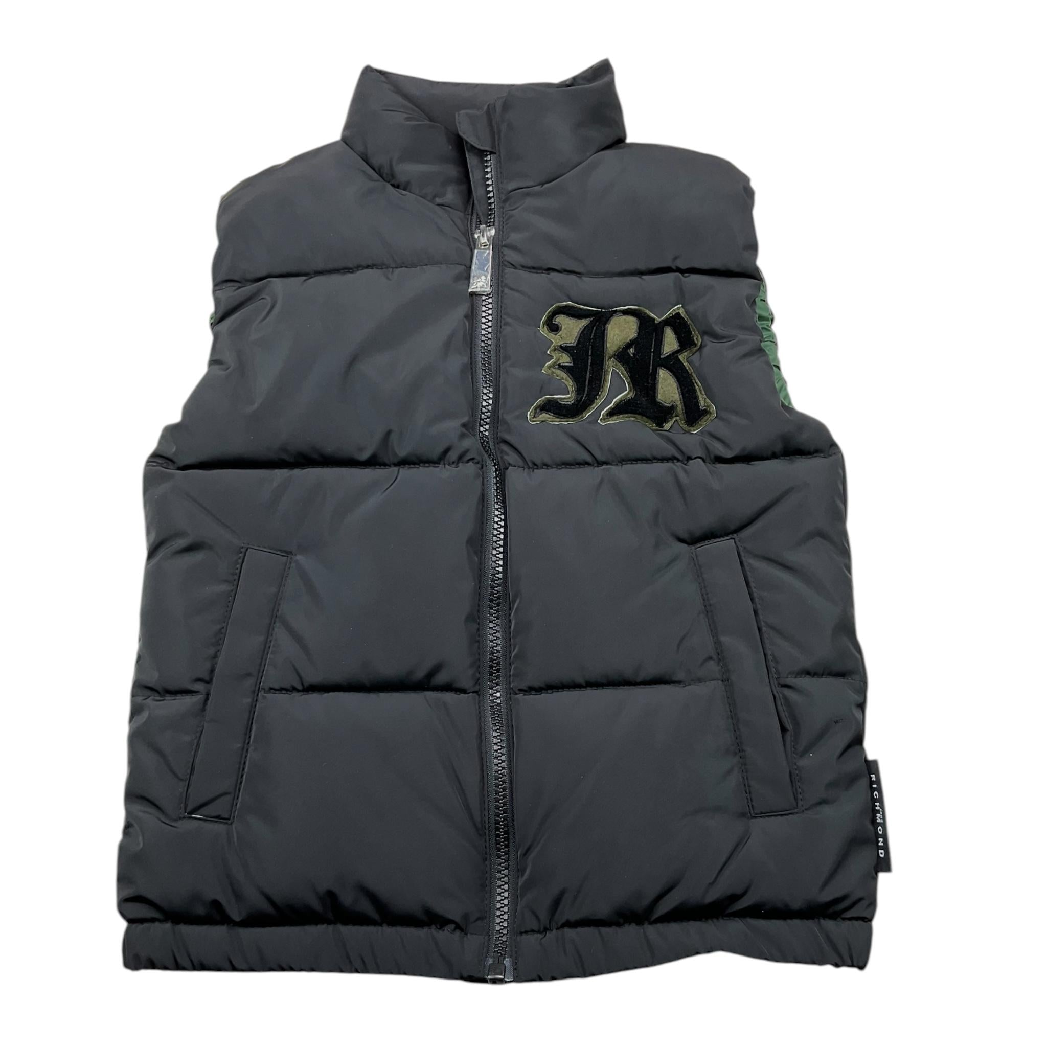 JOHN RICHMOND smanicato tinta unita con logo Nero per Bambino RBA25013PI NERO JOHN RICHMOND 