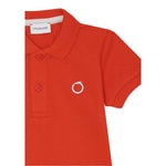 Trussardi Polo Mezza Manica Tinta Unita con Stampa per Neonato TIP23070PO ROSSO TRUSSARDI 