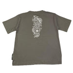 JOHN RICHMOND t-shirt girocollo tinta unita con stampa in contrasto Grigio per Bambino RGA25079TS GRIGIO JOHN RICHMOND 