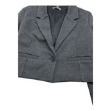 PLEASE giacca modello crop tinta unita Grigio per Bambina JB01172G66 GRIGIO PLEASE 