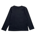 FREDDY shirt girocollo tinta unita con stampa Nero per Bambina FR1821 NERO FREDDY 