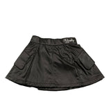 PHILOSOPHY gonna tinta unita in ecopelle Nero per Bambina PJGO71 NERO PHILOSOPHY 