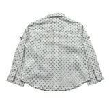 Pure Firenze Camicia Manica Lunga Fantasia A Righe per Neonato PC03177X BIANCO PURE FIRENZE 