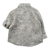 Lalalu' Camicia Manica Lunga Tinta Unita con Stampa per Neonato CML130PBX BEIGE LALALU' 