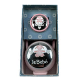 Le Bebe Portaciuccio Tinta Unita per Neonata LBK002 ROSA LE BEBE 