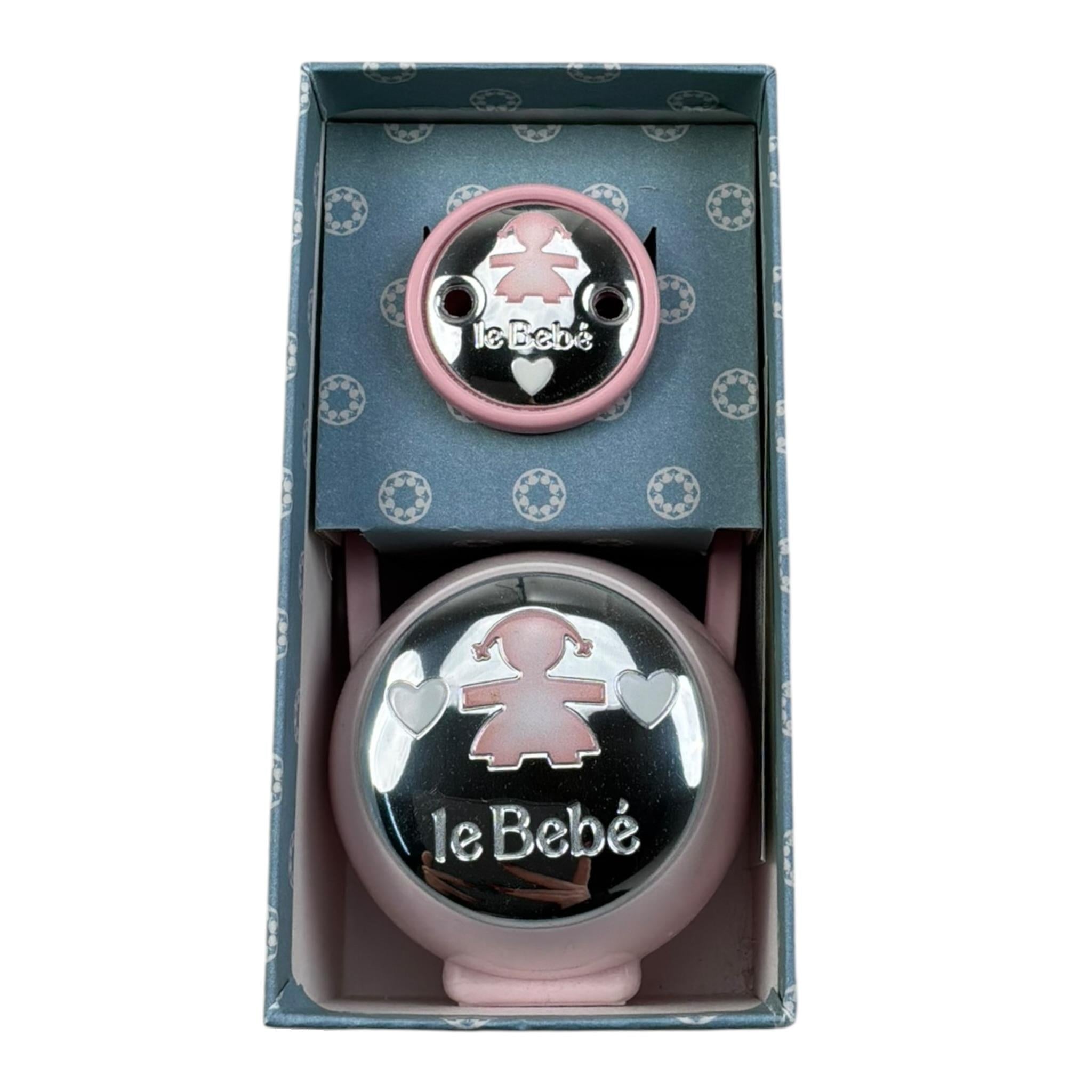 Le Bebe Portaciuccio Tinta Unita per Neonata LBK002 ROSA LE BEBE 