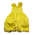Twinset Abito Giromanica Tinta Unita per Bambina 231GJ2Q52 GIALLO TWINSET 