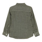 Paolo Pecora Camicia Manica Lunga Tinta Unita per Bambino PP4032X VERDE PAOLO PECORA 