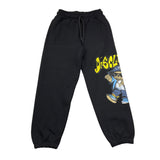 Disclaimer Pantalone Tuta Tinta Unita con Stampa per Bambino 25EDK58432 NERO DISCLAIMER 