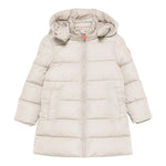 SAVE THE DUCK giubbino tinta unita con cappuccio Beige per Neonato J40270GN BEIGE SAVE THE DUCK 