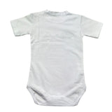 Manuel & Frank Body Mezza Manica Tinta Unita per Neonato MF7396I BIANCO MANUEL & FRANK 