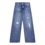 GUESS jeans tinta unita modello zampa Blu per Bambina J4YA17D4SE0 BLU GUESS 