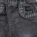 CANADA HOUSE jeans tinta unita con girovita regolabile Nero per Neonata 24463210 NERO CANADA HOUSE 