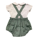 PAZ RODRIGUEZ completo 2 pezzi camicia-pagliaccetto Verde per Neonato 02149140 VERDE PAZ RODRIGUEZ 