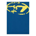 Diesel Felpa Chiusa Girocollo Tinta Unita con Stampa per Bambino J02213 BLU DIESEL 