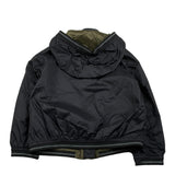 Blauer Giubbino Tinta Unita con Zip E Cappuccio per Neonato 25SBLGC01441N NERO BLAUER 