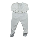 Wedoble Tutina Manica Lunga Tinta Unita per Neonato V2401346A BIANCO WEDOBLE 