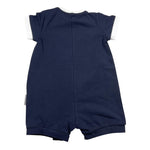 Bikkembergs Pagliaccetto Mezza Manica Tinta Unita per Neonato BK1773 BLU BiKKEMBERGS 