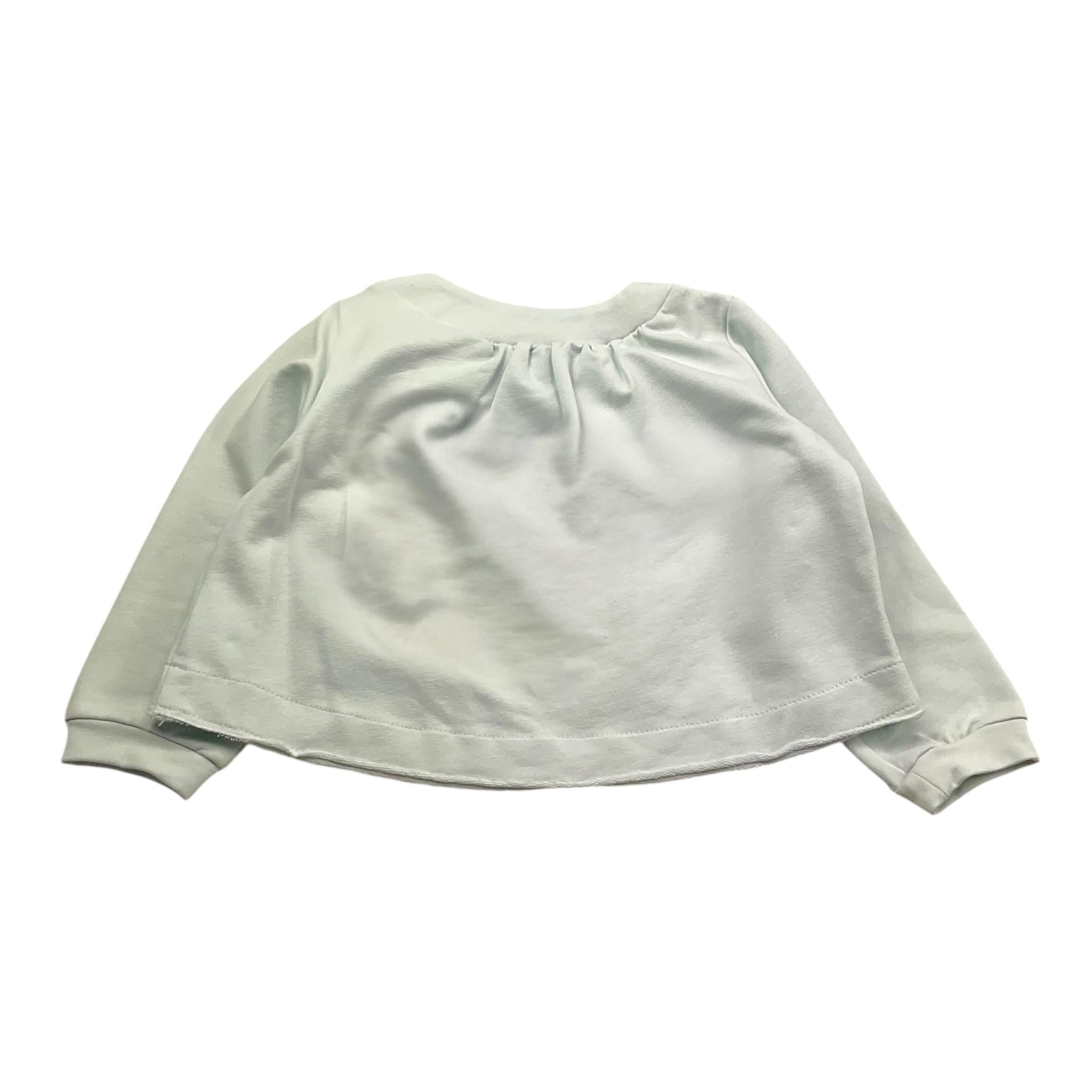 Lalalu' Cardigan Tinta Unita con Bottoni per Neonata CFL08G AZZURRO LALALU' 