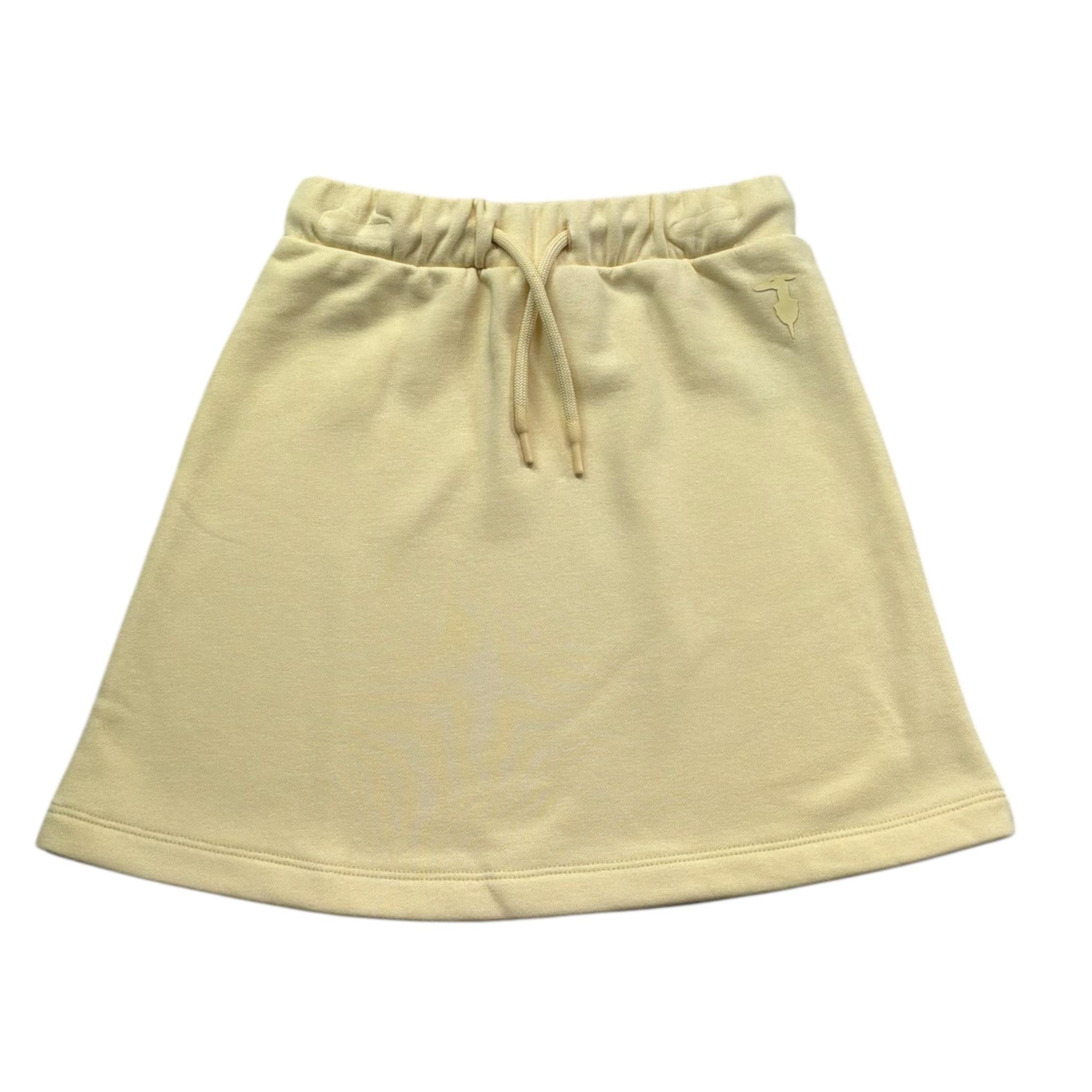 Trussardi Completo 2 Pezzi T-Shirt-Gonna Tinta Unita per Bambina TGP26023CJJ GIALLO TRUSSARDI 