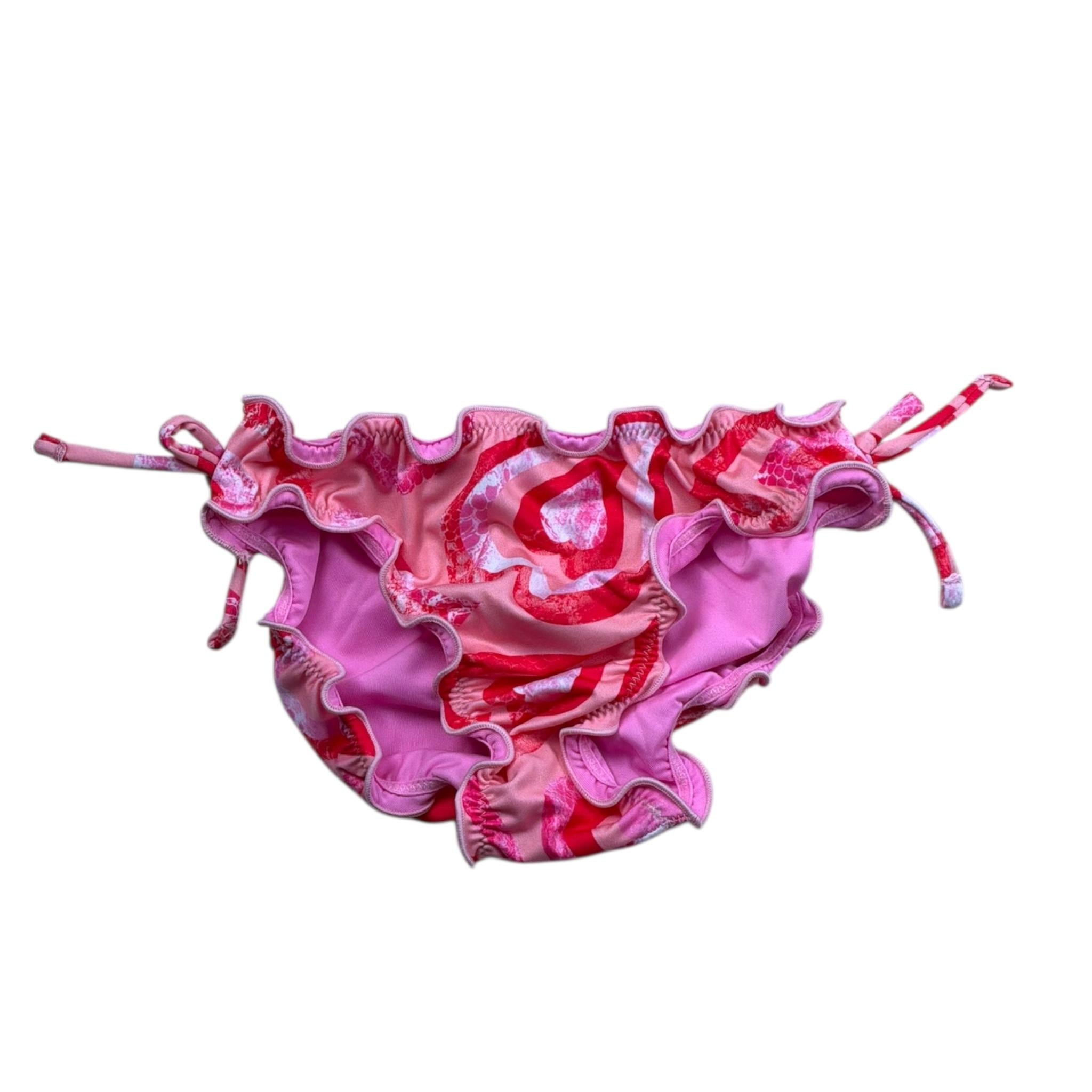 F**K Costume Modello Slip Tinta Ujnita con Fantasia  per Neonata FJ240001X14 ROSA F**K 