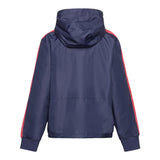 Levi'S Giubbino Tinta Unita con Zip E Cappuccio per Bambino 8EH380 BLU LEVI'S 
