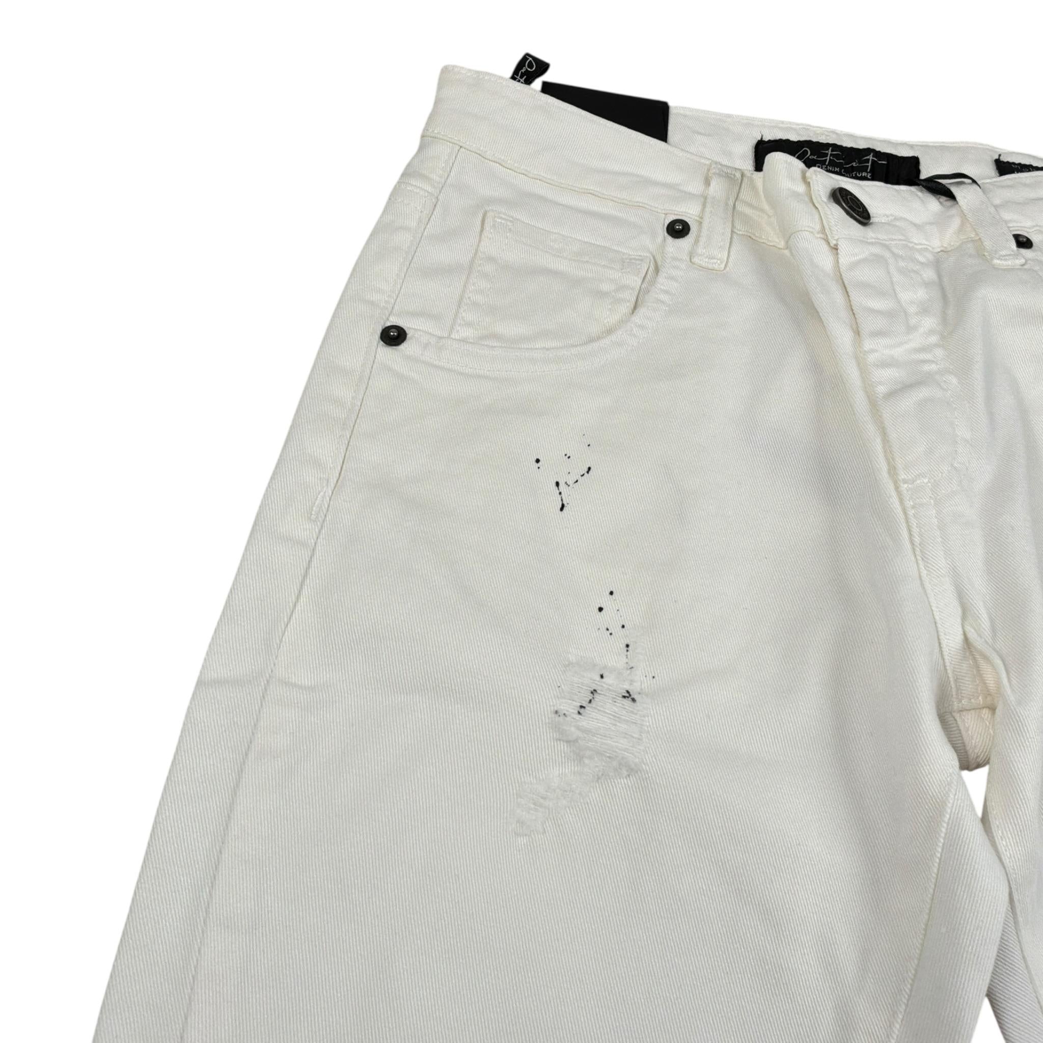 Patriot Jeans tinta unita con 5 Tasche Bianco per Bambino 00721 BIANCO PATRIOT 