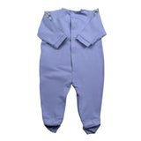 Elisabetta Franchi Tutina Manica Lunga Tinta Unita con Stampe per Neonata ENTU51 LILLA ELISABETTA FRANCHI 