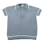 J.O. Milano Polo Mezza Manica Tinta Unita per Neonato 576Z6 AZZURRO J.O. MILANO 