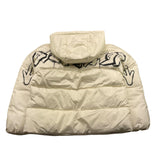 DISCLAIMER giubbino tinta unita con cappuccio e stampa Panna per Bambino 24IDK58210XXX PANNA DISCLAIMER 