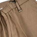 I'M Brian Bermuda Tinta Unita con Elastico In Vita per Bambino BE3247JX SABBIA I'M BRIAN 