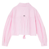 Liu Jo Camicia Manica Lunga Tinta Unita per Bambina GA3153 ROSA LIU JO 