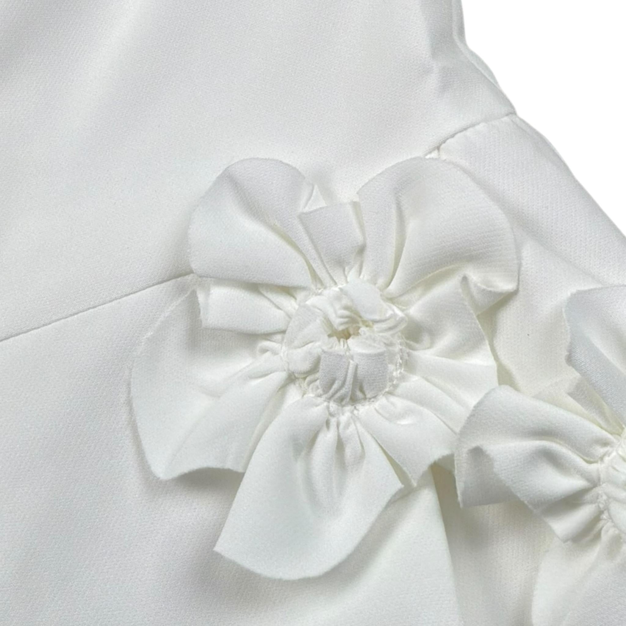 Fun & Fun Tuta Intera Tinta Unita con Applicazioni per Bambina FNCBDR010599 BIANCO FUN & FUN 