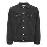 Stella Mccartney Giubbino In Denim Tinta Unita con Stampa per Bambino Z0531 NERO STELLA McCARTNEY 